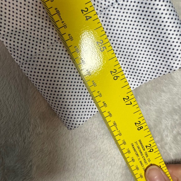 NWT Collars & Co Quattro Flex Men Polka Dot Dress Shirt 3XL Firm Collar - Picture 10 of 11